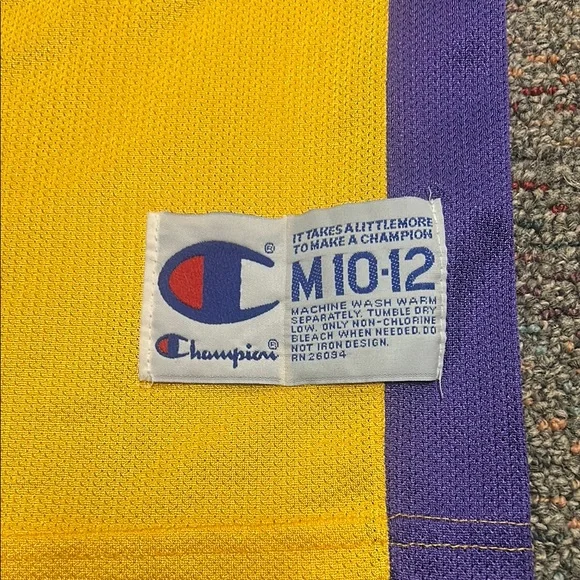 Youth Hall of Fame Kobe Bryant #8 LA Lakers Jersey - Picture 3 of 5